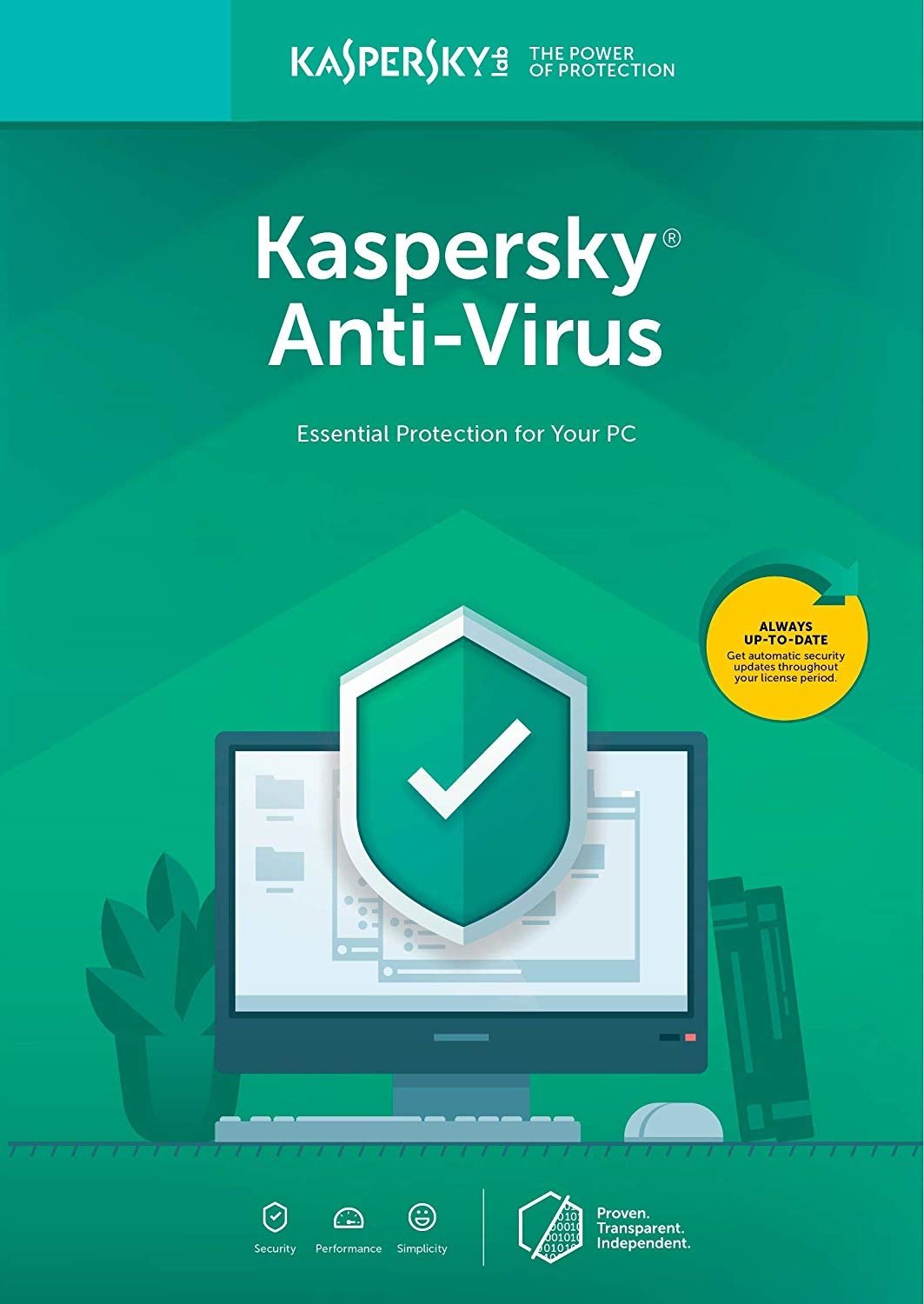 Kaspersky Anti-Virus 2019, CZ, 1 PC, 1 Rok
