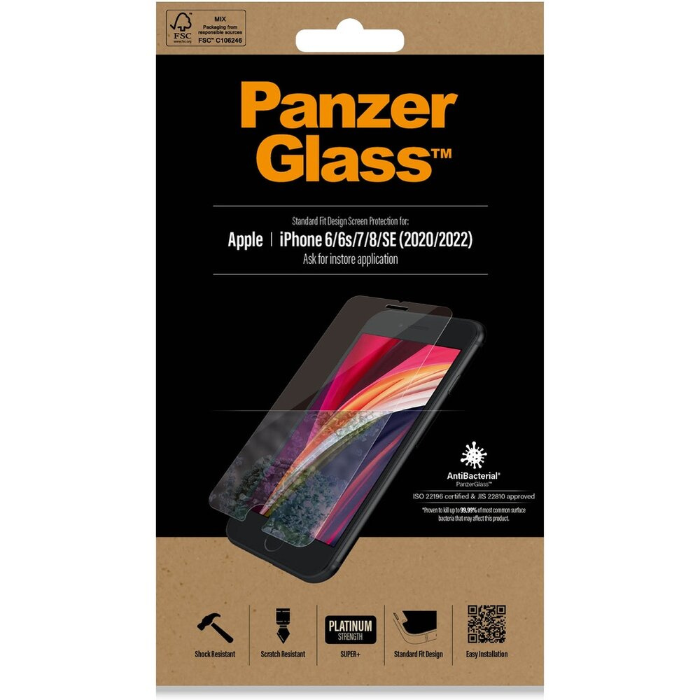 PanzerGlass pro Apple iPhone 6/6s/7/8 P2652