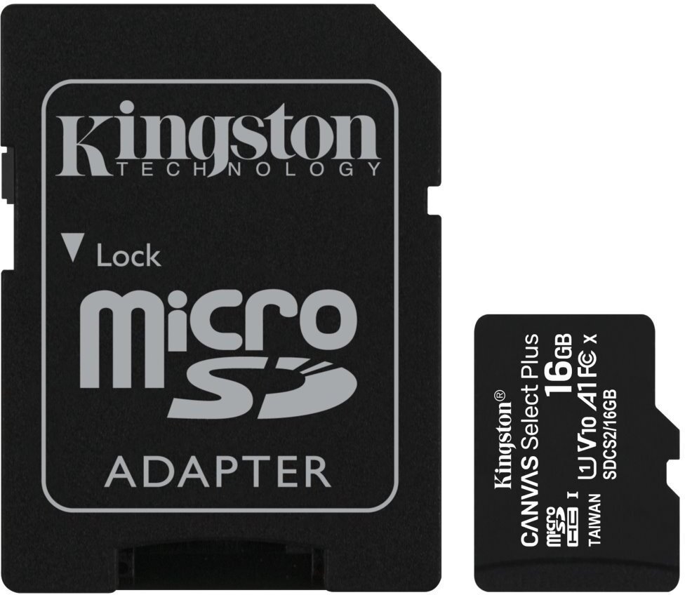 Kingston Micro SDHC Canvas Select Plus! 16GB