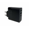 Nabíjecí adaptér/rychlonabíječka 65W PD Charger USB - Černá