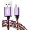 Micro USB Purple