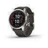 180499 garmin fenix 7s pro solar 42mm polymer silver