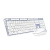 CONNECT IT Combo bezdrátová černá klávesnice + myš, šedá  CKM-7510-CS