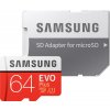 Samsung EVO Plus Micro SDXC 64 GB UHS I U3 + adaptér 1