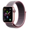 Apple Watch series 4, 40mm Gold Aluminium Case Pink Sand Sport Loop 1