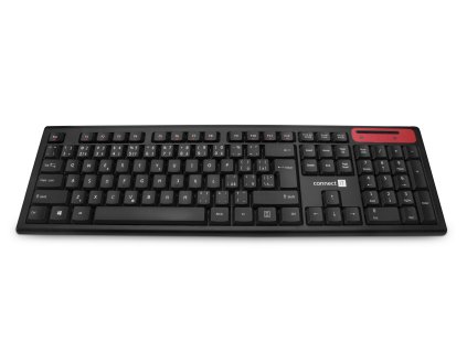 33971 connect it multimedialni bezdratova klavesnice cerna