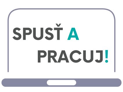 Ikona Spusť a pracuj