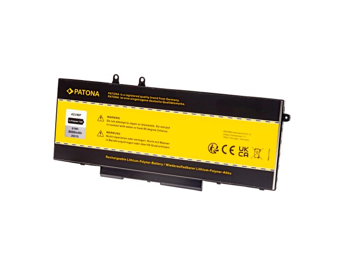 161086 aku dell latitude 5400 5410 5510 8000mah li pol 7 6v 4gvmp 3hwpp