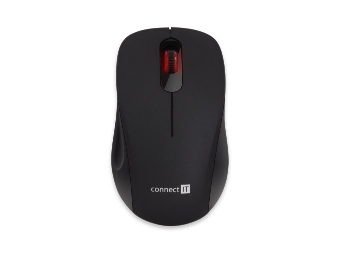 179018 connect it mute bezdratova opticka ticha mys usb cerna