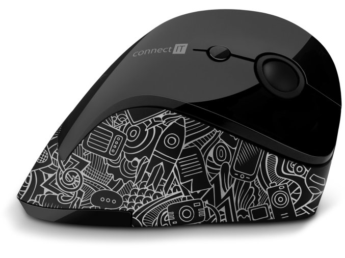 178718 connect it for health doodle ergonomicka vertikalni mys bezdratova