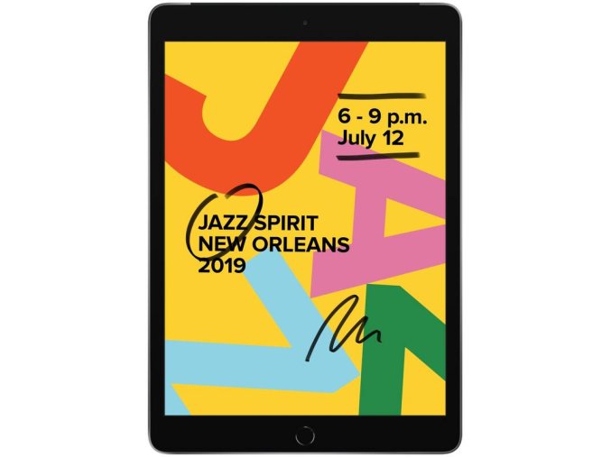Apple iPad 10,2" (7. generácia) 128GB Space Gray Wi-Fi + Cellular  (2019), A2200, včetně příslušenství