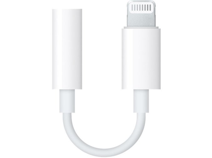 Apple Lightning adaptér pro 3,5mm sluchátkový jack 1