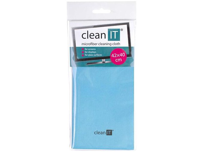 clean it cistici uterka z mikrovlakna velka 42x40 cm modra cl 700