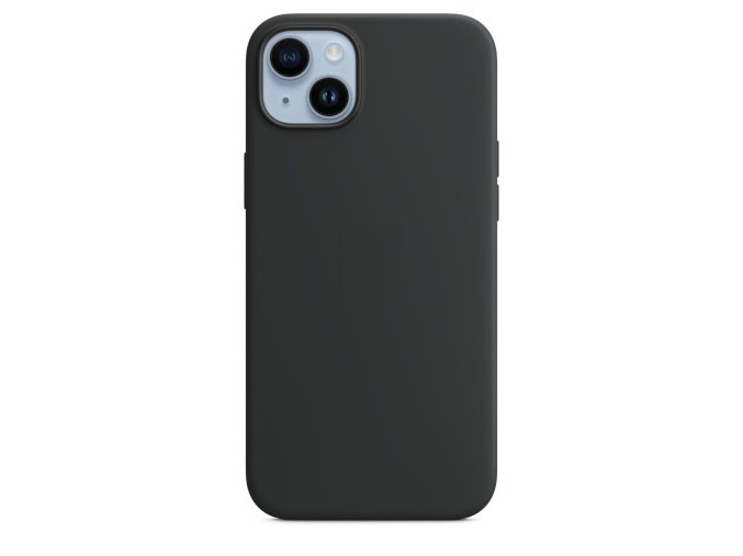 151382 silikonovy ochranny kryt pro apple iphone 14 cerna