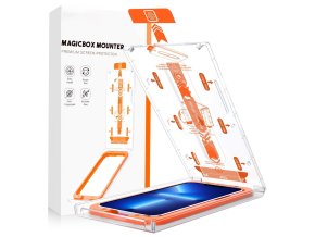 152507 ochranne tvrzene skla s aplikatorem pro iphone 15 plus 16 plus 2 kusy