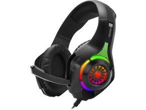 178691 connect it biohazard rgb herni sluchatka s mikrofonem