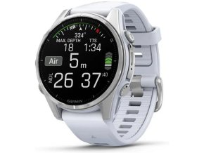 199668 garmin fenix 8 43mm tvrzeny polymer silver