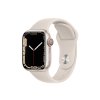 Apple Watch Series 7 GPS Cellular 41mm Starlight Aluminum with Starlight Sport Band A2475 B