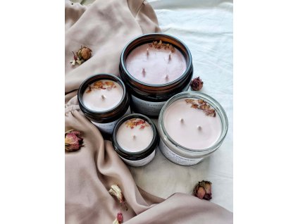 Svíčka - švestka, růže, pačuli