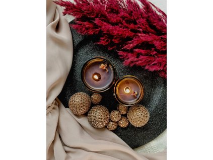 Svíčka - Černá orchidej