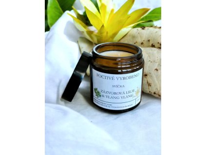 Svíčka- Zázvorová lilie a Ylang Ylang