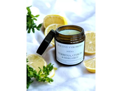 Svíčka- Verbena, citron, bergamot