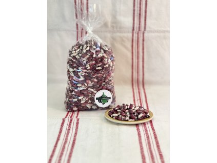 Fazuľa strakatá bordová 1kg