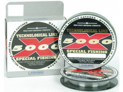 Colmic Rybářský monofilní vlasec X-5000 0,105mm - 0,205mm 150m