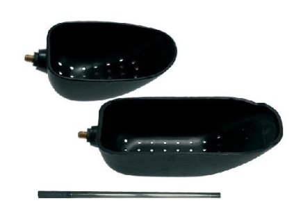 Carp System zakrmovací tyč s dvěma lopatkami