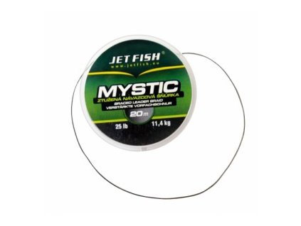 Jet Fish ztužená návazcová šňůrka Mystic 25lb 11,4kg 20m