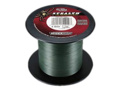 SpiderWire šňůra Stealth Moss Green 0,10mm - 0,40mm (1 - 1800m)