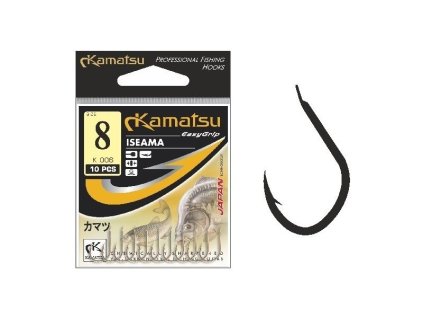 Kamatsu háčky Iseama K-006 - Black Nickel
