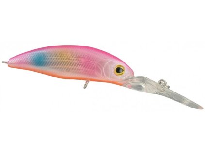 Spro wobler PowerCatcher Plus Flat Belly Shad 4,5cm - Cotton Candy