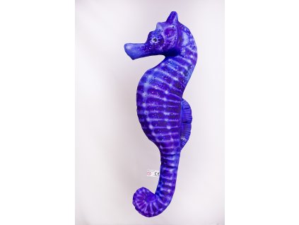 Gaby polštář Mořský koník modrý 60cm