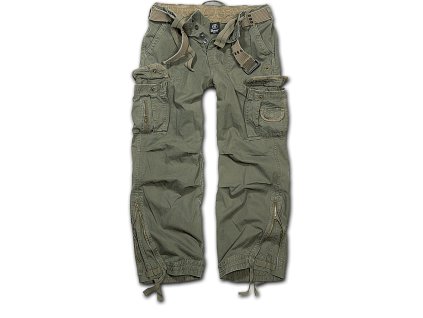 Brandit Kalhoty Royal Vintage Trouser - Olive