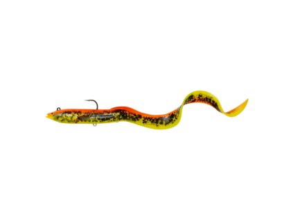 Savage Gear gumová nástraha 3D Real Eel Ready to Fish Golden Amb 20cm