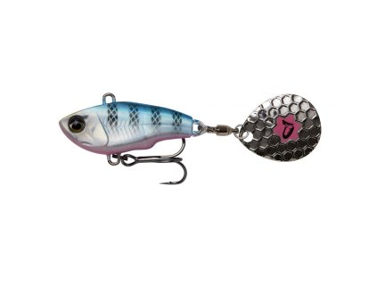 Savage Gear Nástraha Fat Tail Spin - Blue Silver Pink