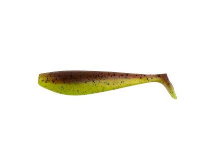 FOX RAGE Zander Pro Shad Ultra UV 10cm - Green Pumpkin