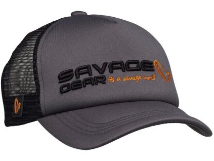 Savage Gear Kšiltovka Classic Trucker Cap Sedona Grey