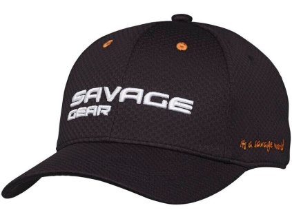 Savage Gear Kšiltovka Sports Mesh Cap Black Ink