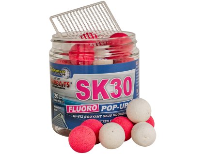 Starbaits Boilie SK 30 -  FLUO plovoucí 80g 20mm