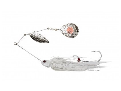 Savage Gear Třpytka Da'Bush Spinnerbait 14cm 21g White Silver