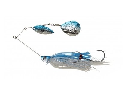 Savage Gear Třpytka Da'Bush Spinnerbait 14cm 21g Blue Silver