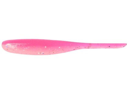 Keitech Gumová nástraha Shad Impact 4'' Pink Glow 10,8cm/8ks