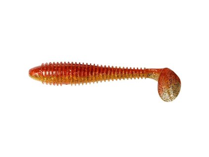 Keitech Gumová nástraha Swing Impact FAT 3.3'' Red Gold 8,4cm/7ks