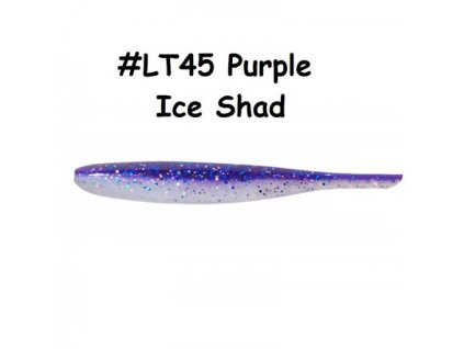 Keitech Gumová nástraha Shad Impact 5'' Purple Ice Shad 12,5cm/6ks