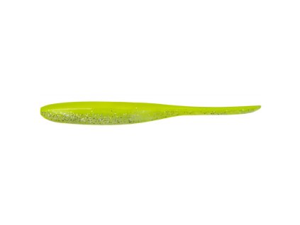 Keitech Gumová nástraha Shad Impact 5'' Chartreuse Ice 12,5cm/6ks