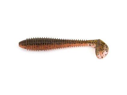 Keitech Swing Impact FAT Green Pumpkin Fire
