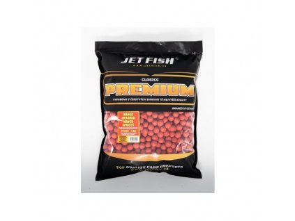 Jet Fish Premium clasicc boilie 5kg MANGO MERUŇKA
