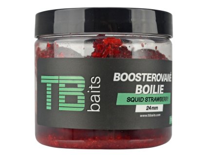 Boosterované Boilie Squid Strawberry